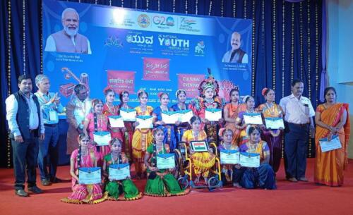 Sunadha performance at 26th National Youth Festival in Dharwad-3