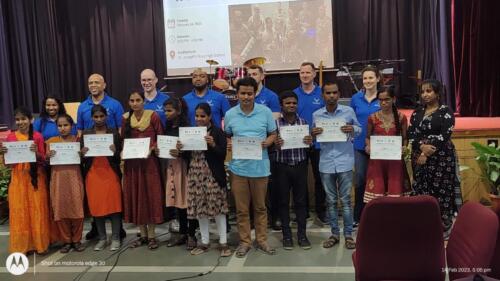 Sunadha, the cultural wing of Samarthanam, participated in music workshop at St. Joseph High School-1