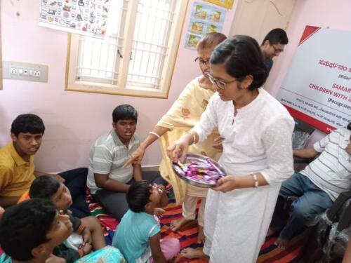 Teacher's day was celebrated in Mysore ID school-3