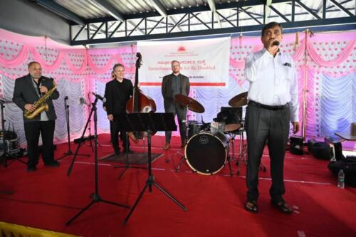 The Ari Roland Jazz Quartet brought their incredible talents to a special music workshop with our Sunadha team-1