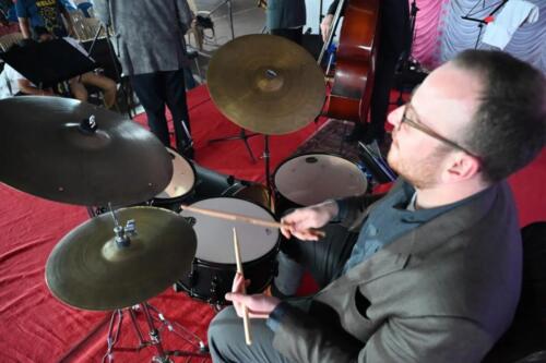 The Ari Roland Jazz Quartet brought their incredible talents to a special music workshop with our Sunadha team-4