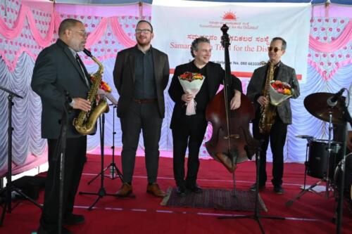 The Ari Roland Jazz Quartet brought their incredible talents to a special music workshop with our Sunadha team-6