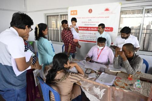 Unique Disability Identity (UDID) card camp on 23rd Sep 2022 under the TE Connectivity project-1