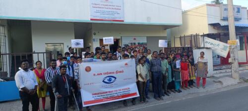 World Sight Day Samarthanam Rally at Chennai 2022-2