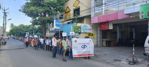 World Sight Day Samarthanam Rally at Chennai 2022-3